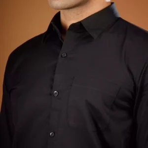 Buyermarket Nix Plain Shirt for Men