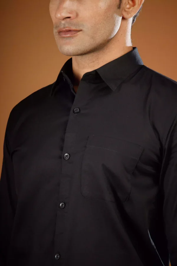 Buyermarket Nix Plain Shirt for Men