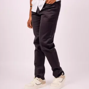 Buyermarket Jade Black Plain Denim Trousers
