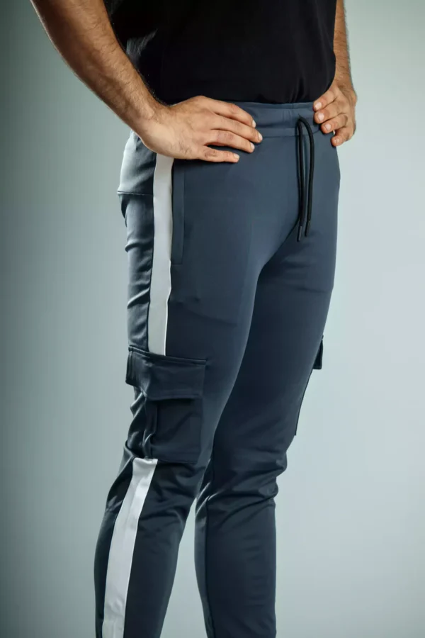 Buyermarket Gym Joggers for Men (Anchor Grey)